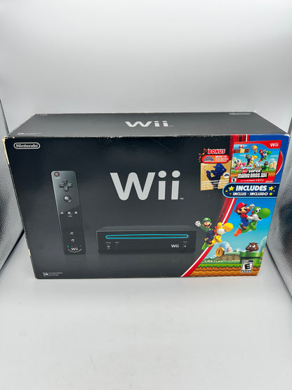 NiNTENDO Wii CONSOLE | MODEL NOiRE Wii NEW SUPER MARiO BUNDLE RVL-001 (USA)