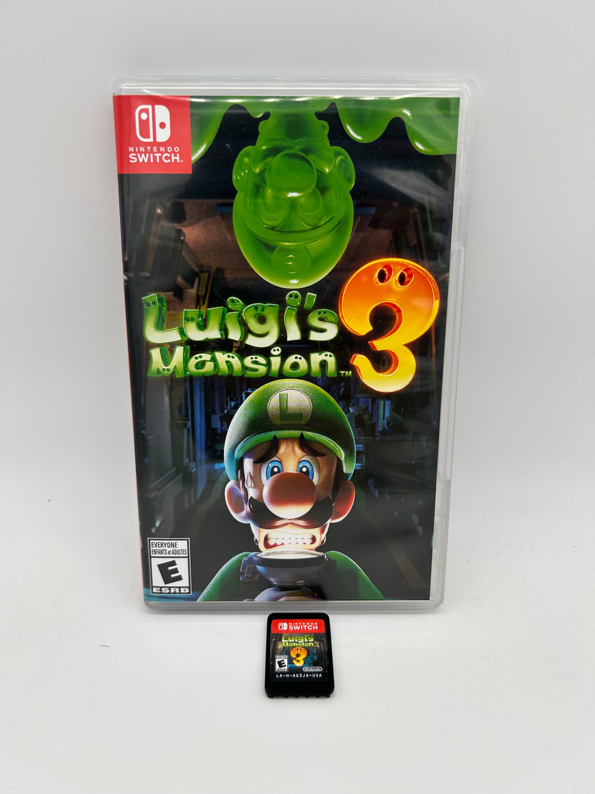 PiXEL-RETRO.COM : NINTENDO SWITCH COMPLETE IN BOX COMPLETE MANUAL GAME NTSC LUIGI'S MANSION 3