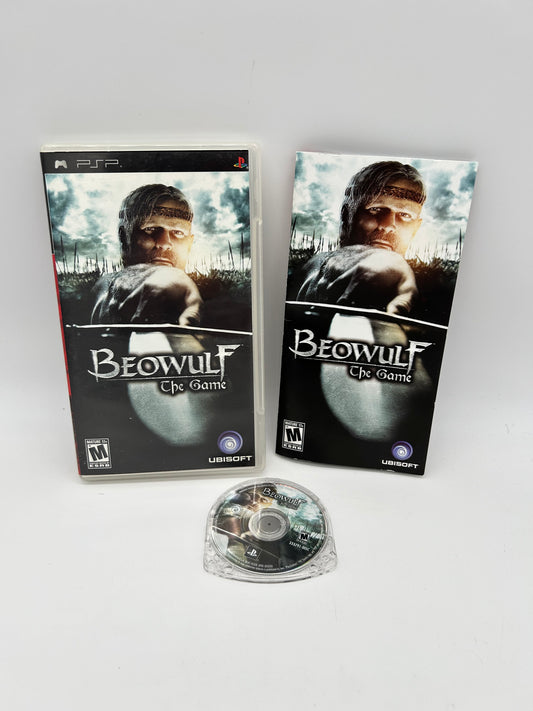 PiXEL-RETRO.COM : SONY PLAYSTATION PORTABLE (PSP) COMPLET CIB BOX MANUAL GAME NTSC BEOWULF THE GAME