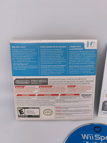 NiNTENDO Wii CONSOLE | MODEL BLANCHE Wii SPORTS RVL-001 (USA)