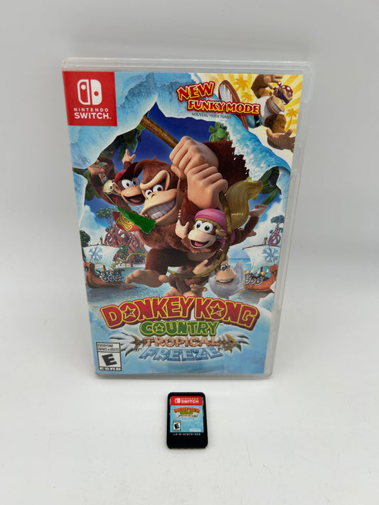 PiXEL-RETRO.COM : NINTENDO SWITCH NEW SEALED IN BOX COMPLETE MANUAL GAME NTSC DONKEY KONG COUNTRY TROPICAL FREEZE