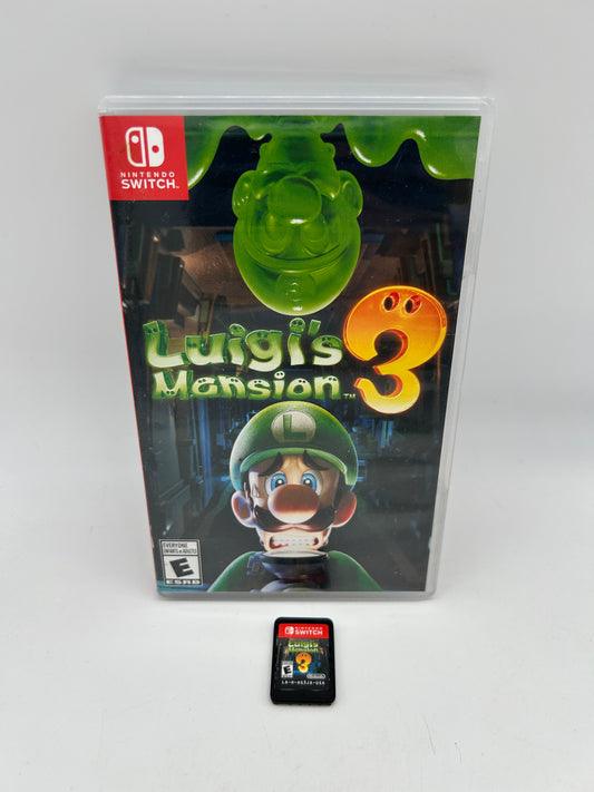 PiXEL-RETRO.COM : NINTENDO SWITCH NEW SEALED IN BOX COMPLETE MANUAL GAME NTSC LUIGI'S MANSION 3