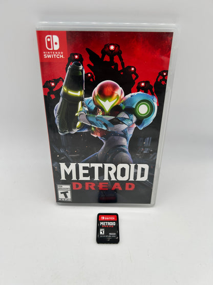 PiXEL-RETRO.COM : NINTENDO SWITCH NEW SEALED IN BOX COMPLETE MANUAL GAME NTSC METROID DREAD