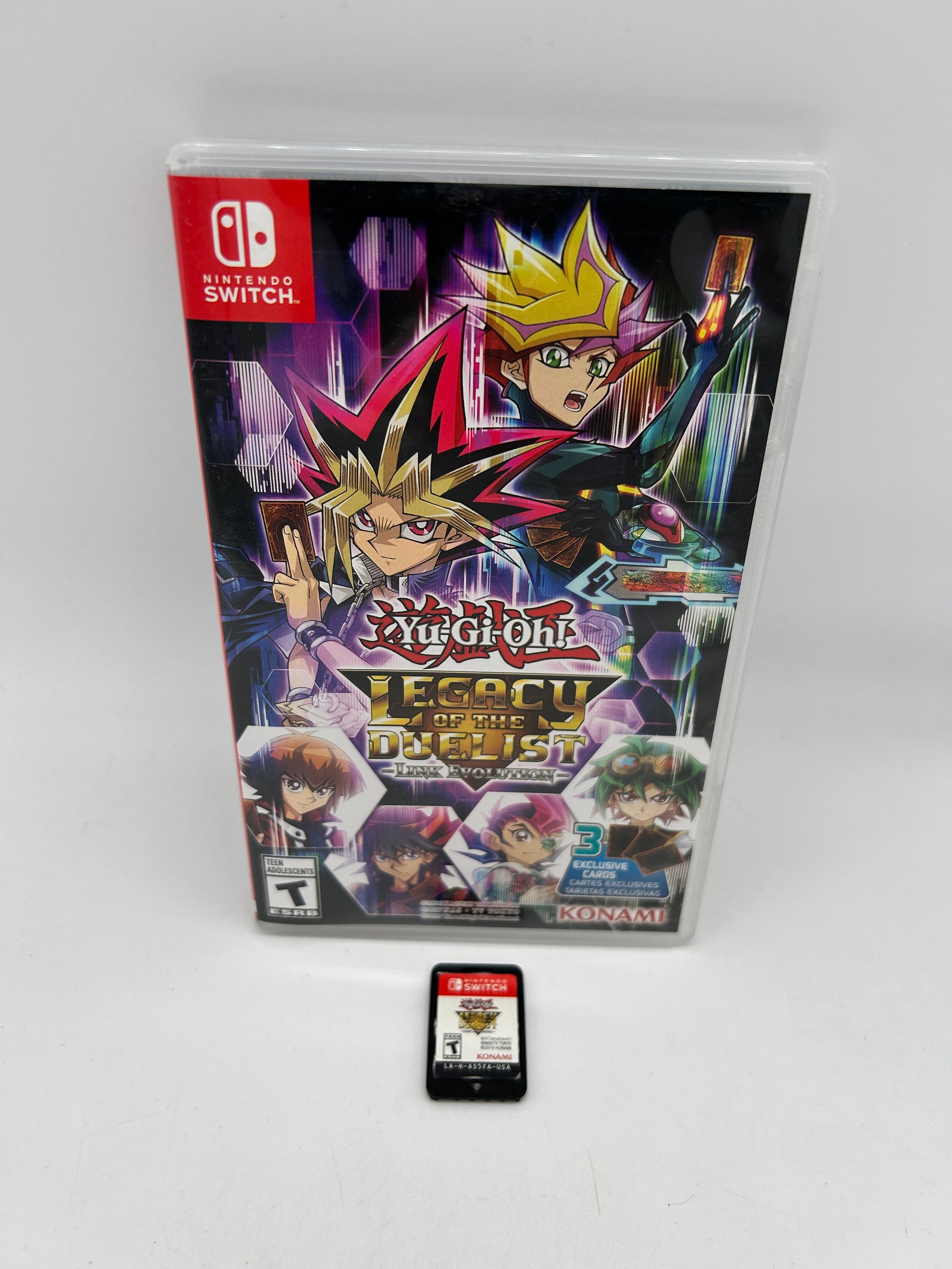 PiXEL-RETRO.COM : NINTENDO SWITCH NEW SEALED IN BOX COMPLETE MANUAL GAME NTSC YU-GI-OH LEGACY OF THE DUELIST LINK EVOLUTION