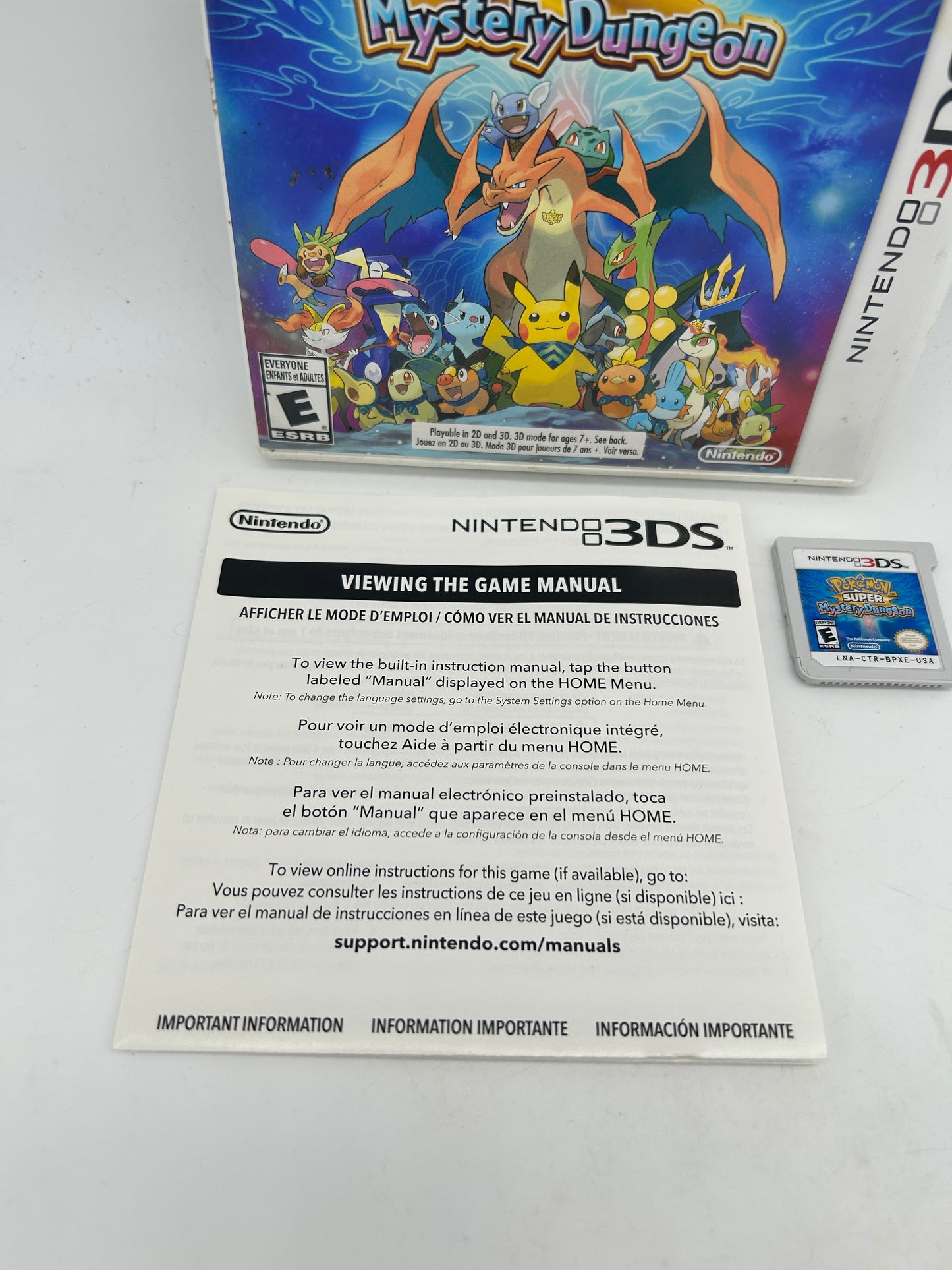 NiNTENDO 3DS | POKEMON SUPER MYSTERY DUNGEON