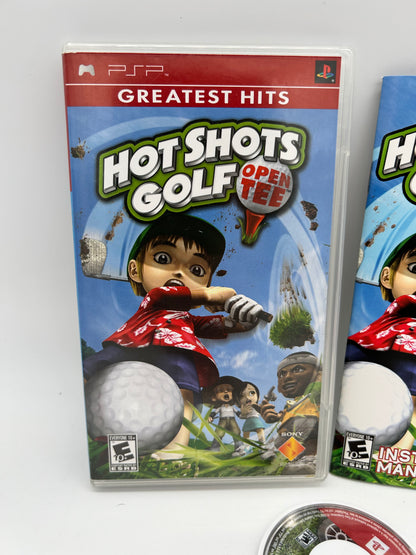 SONY PLAYSTATiON PORTABLE [PSP] | HOT SHOTS GOLF OPEN TEE | GREATEST HiTS