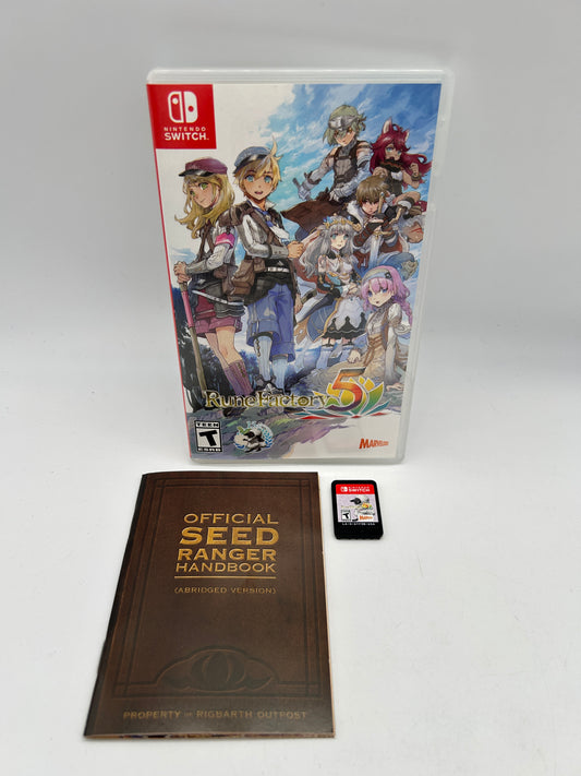 PiXEL-RETRO.COM : NINTENDO SWITCH COMPLETE IN BOX COMPLETE MANUAL GAME NTSC RUNE FACTORY 5