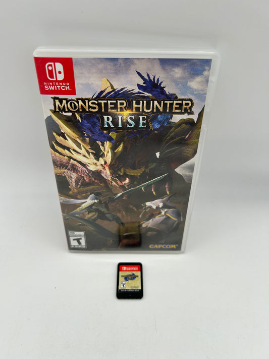 PiXEL-RETRO.COM : NINTENDO SWITCH NEW SEALED IN BOX COMPLETE MANUAL GAME NTSC MONSTER HUNTER RISE