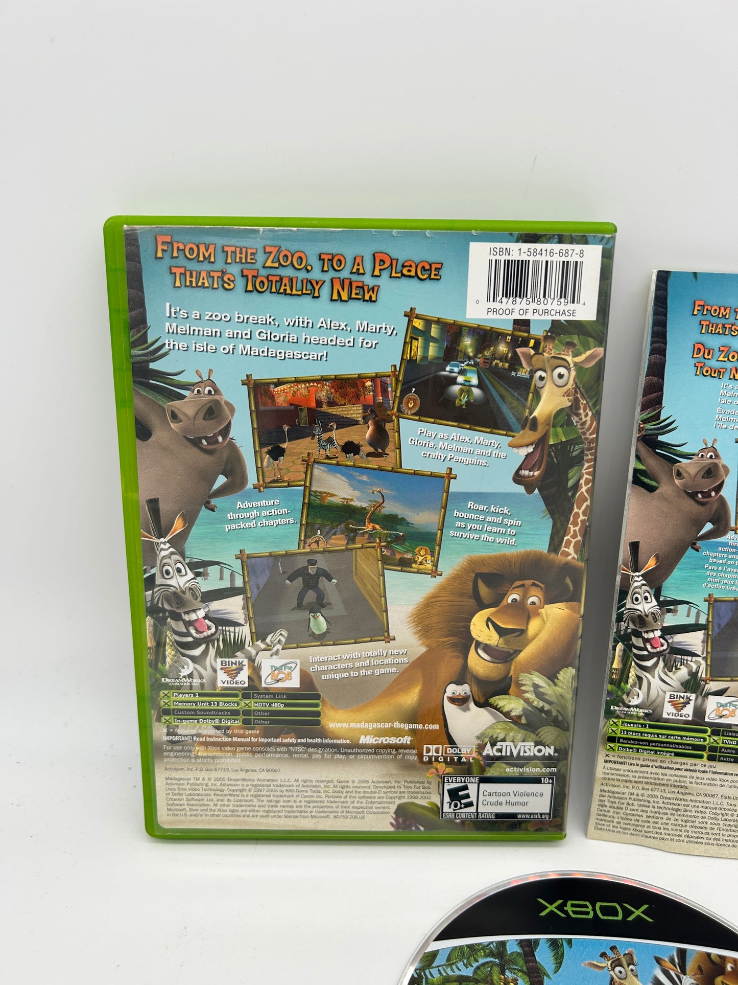 MiCROSOFT XBOX ORiGiNAL | MADAGASCAR