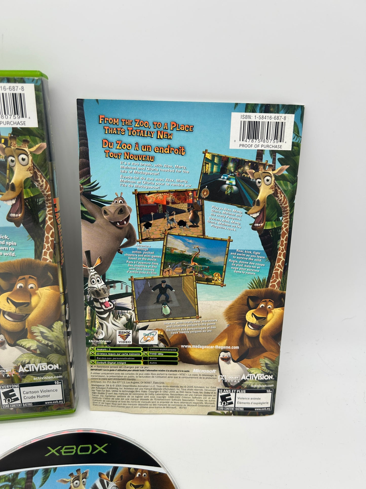 MiCROSOFT XBOX ORiGiNAL | MADAGASCAR