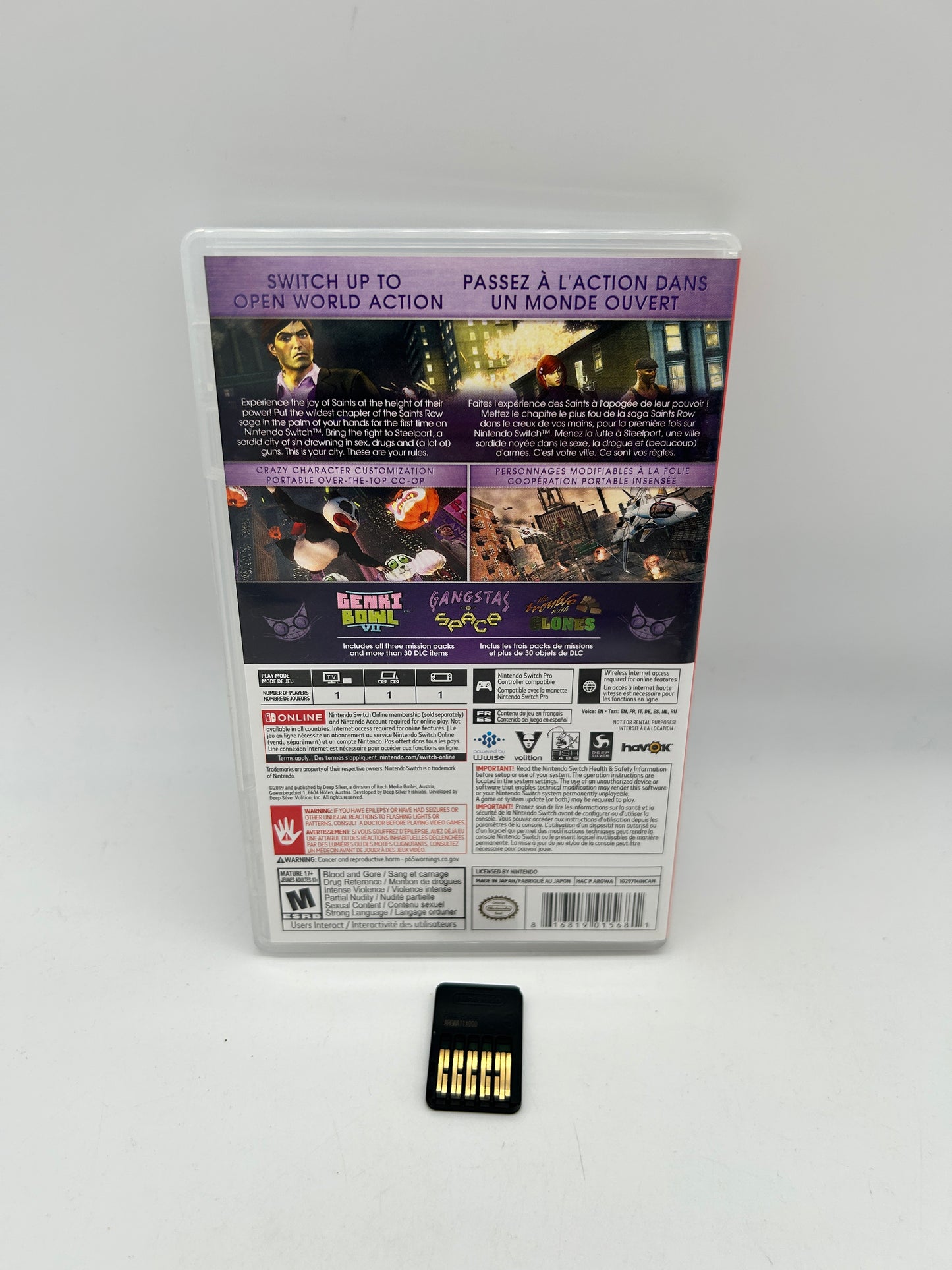 NiNTENDO SWiTCH | SAiNTS ROW THE THiRD FULL PACKAGE