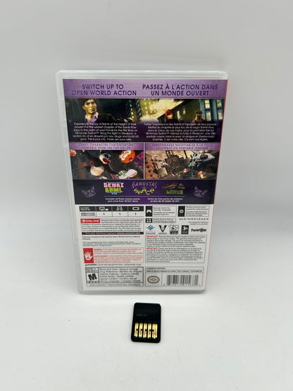 NiNTENDO SWiTCH | SAiNTS ROW THE THiRD FULL PACKAGE
