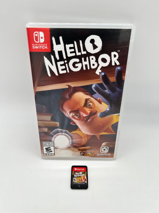 PiXEL-RETRO.COM : NINTENDO SWITCH COMPLETE IN BOX COMPLETE MANUAL GAME NTSC HELLO NEIGHBOR