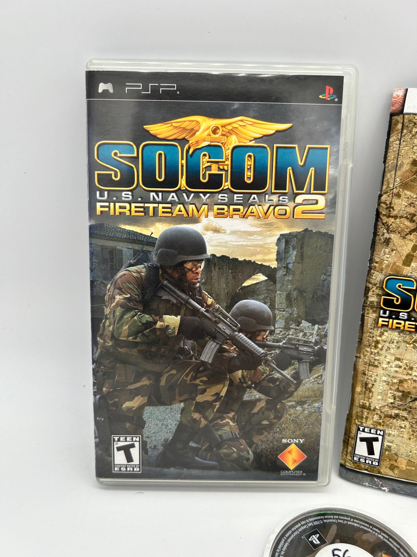 SONY PLAYSTATiON PORTABLE [PSP] | SOCOM US NAVY SEALS FiRETEAM BRAVO 2