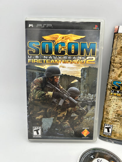 SONY PLAYSTATiON PORTABLE [PSP] | SOCOM U.S. NAVY SEALS FiRETEAM BRAVO 2