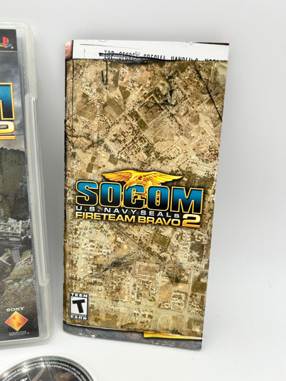 SONY PLAYSTATiON PORTABLE [PSP] | SOCOM US NAVY SEALS FiRETEAM BRAVO 2