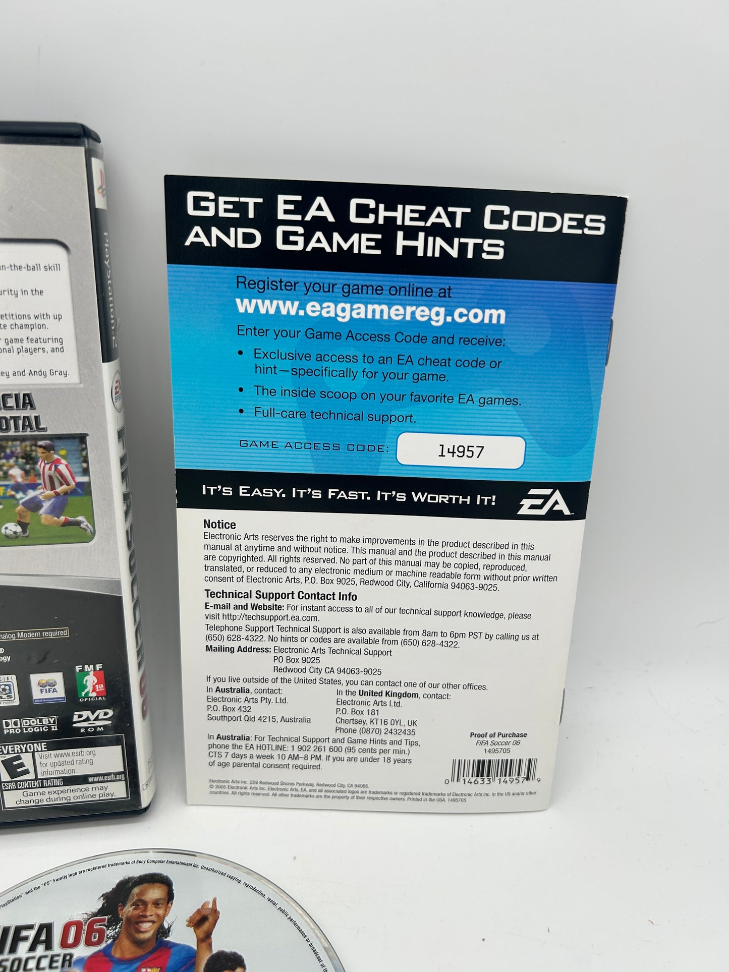 SONY PLAYSTATiON 2 [PS2] | FiFA SOCCER 06