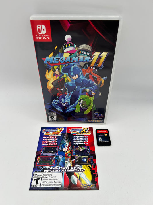 PiXEL-RETRO.COM : NINTENDO SWITCH COMPLETE IN BOX COMPLETE MANUAL GAME NTSC MEGA MAN 11