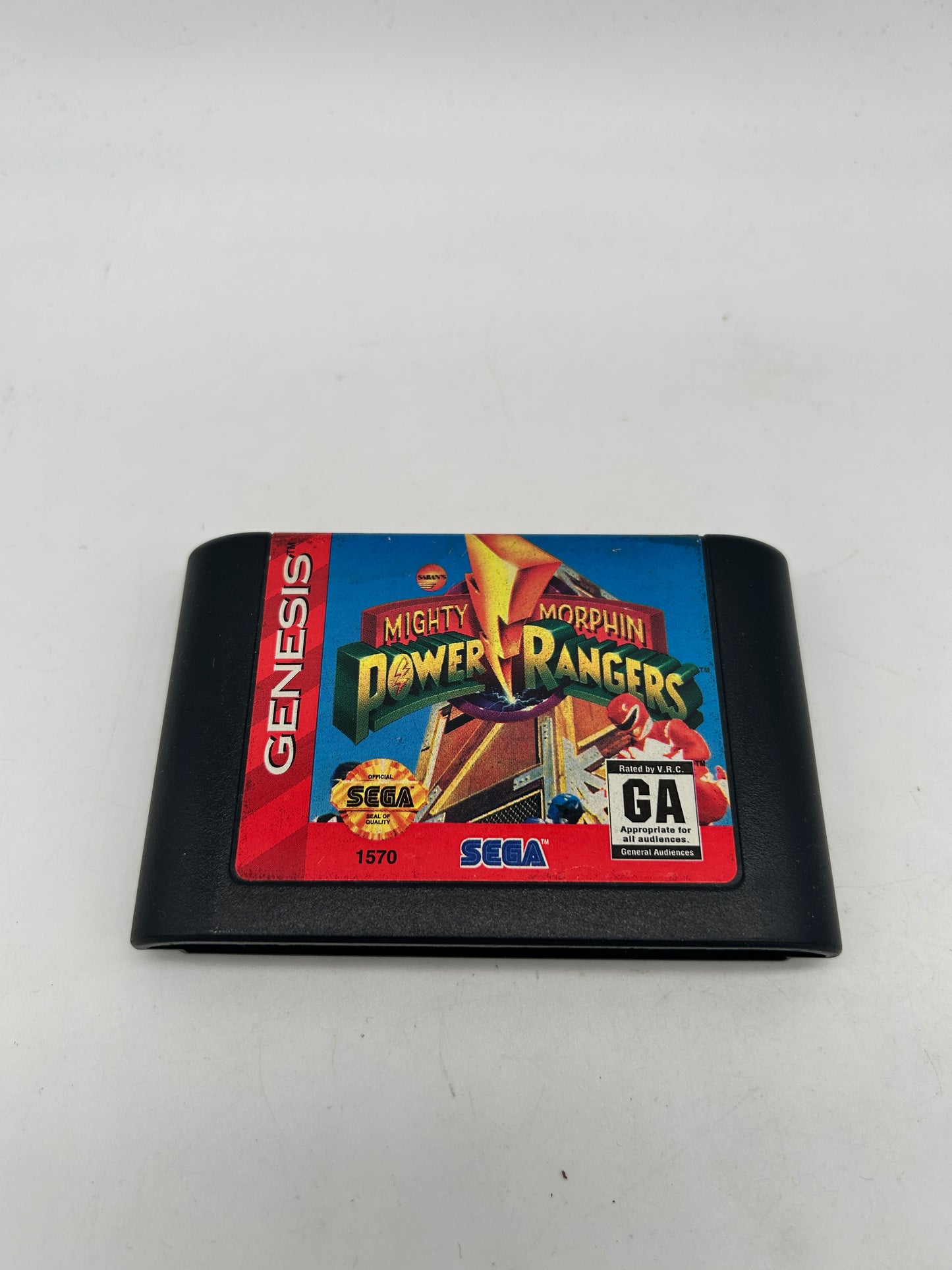 PiXEL-RETRO.COM : SEGA GENESIS (MEGA DRIVE) GAME NTSC MIGHTY MORPHIN POWER RANGERS