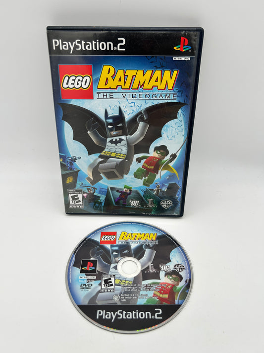 PiXEL-RETRO.COM : SONY PLAYSTATION 2 (PS2) COMPLET CIB BOX MANUAL GAME NTSC LEGO BATMAN THE VIDEOGAME