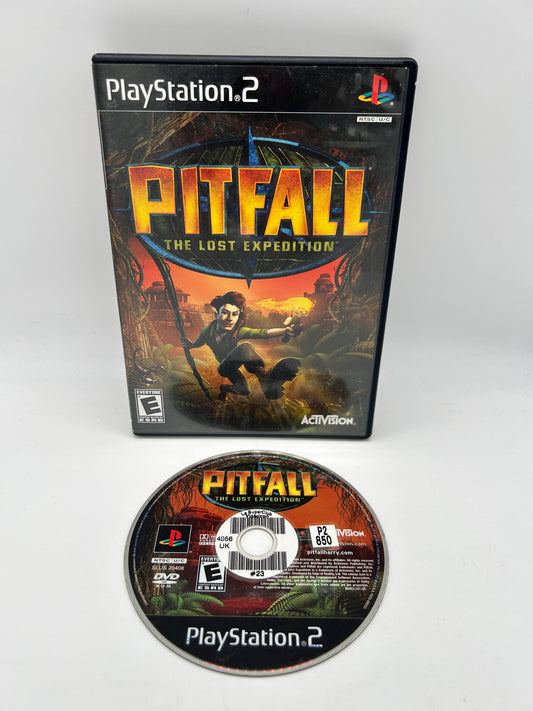 PiXEL-RETRO.COM : SONY PLAYSTATION 2 (PS2) COMPLET CIB BOX MANUAL GAME NTSC PITFALL THE LOST EXPEDITION