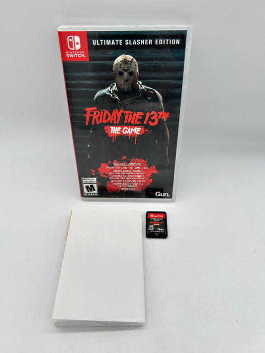 PiXEL-RETRO.COM : NINTENDO SWITCH NEW SEALED IN BOX COMPLETE MANUAL GAME NTSC FRIDAY THE 13TH GAME