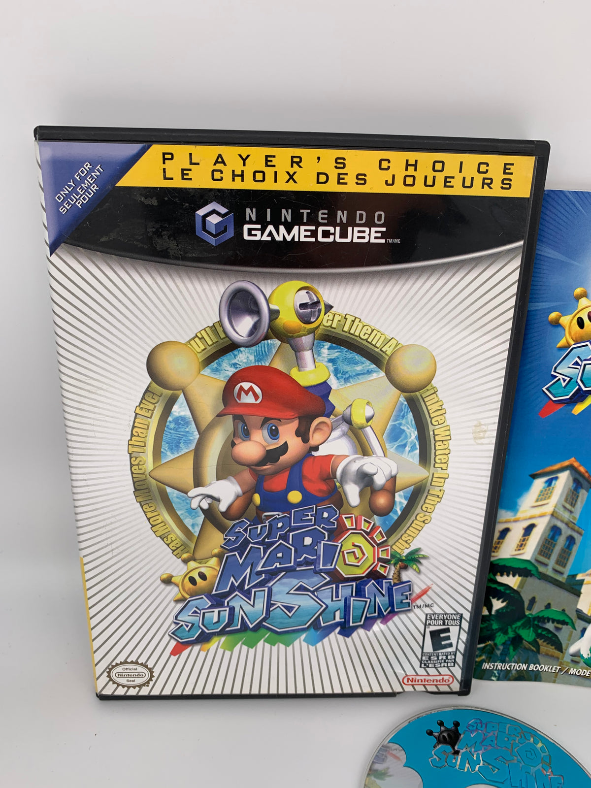 NiNTENDO GAMECUBE [NGC] | SUPER MARiO SUNSHiNE | PLAYERS CHOiCE