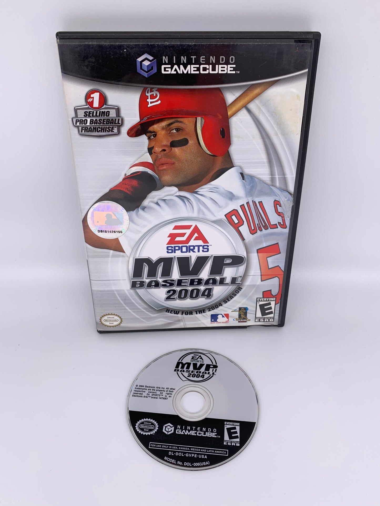 PiXEL-RETRO.COM : NINTENDO GAMECUBE COMPLETE (CIB) BOX INSTRUCTION MANUAL GAME NTSC MVP BASEBALL 2004