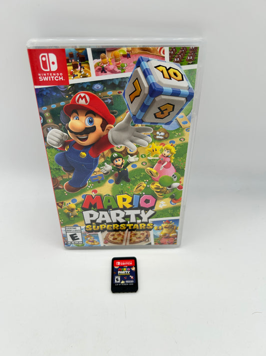 PiXEL-RETRO.COM : NINTENDO SWITCH NEW SEALED IN BOX COMPLETE MANUAL GAME NTSC MARIO PARTY SUPERSTARS