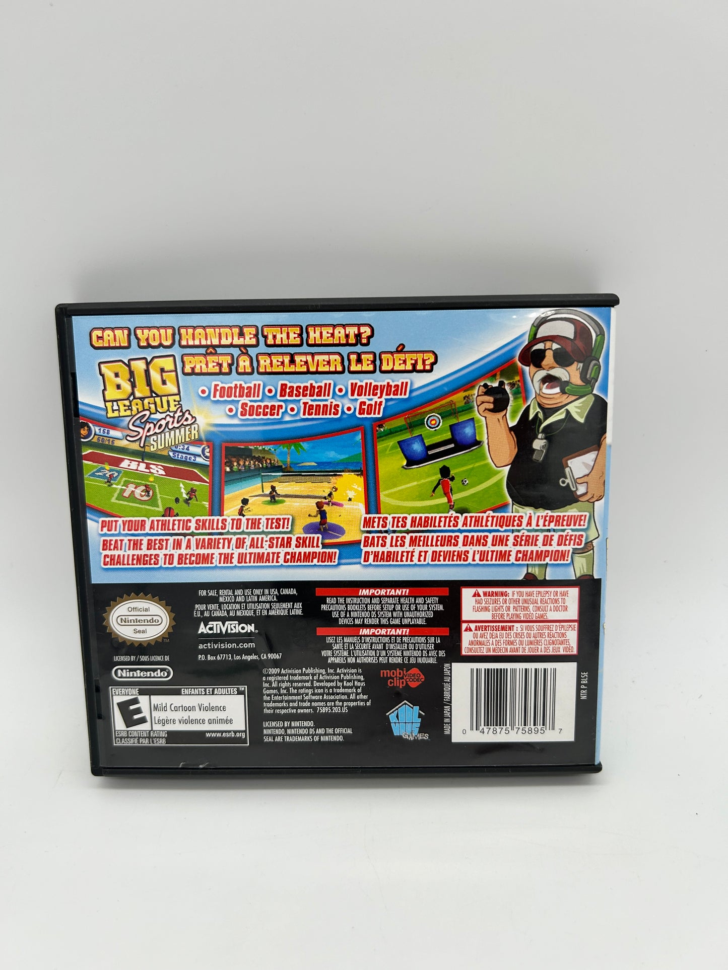 NiNTENDO DS | BiG LEAGUE SPORTS SUMMER