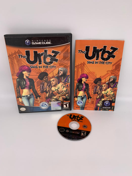 PiXEL-RETRO.COM : NINTENDO GAMECUBE THE URBZ SIMS IN THE CITY COMPLETE GAME BOX MANUAL NTSC