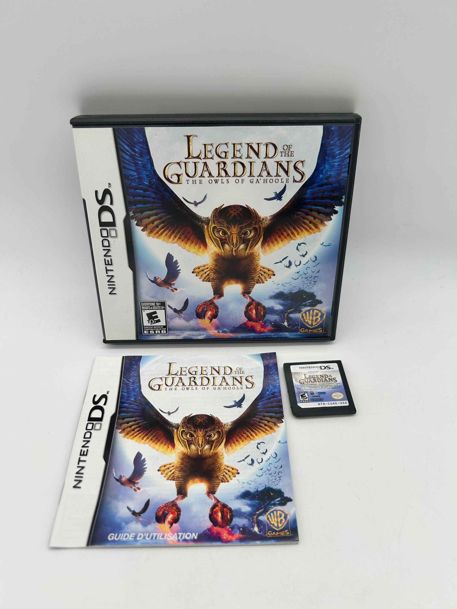 PiXEL-RETRO.COM : NINTENDO DS (DS) COMPLETE CIB BOX MANUAL GAME NTSC LEGENT OF THE GUARDIAND THE OWLS OF GAHOOLE
