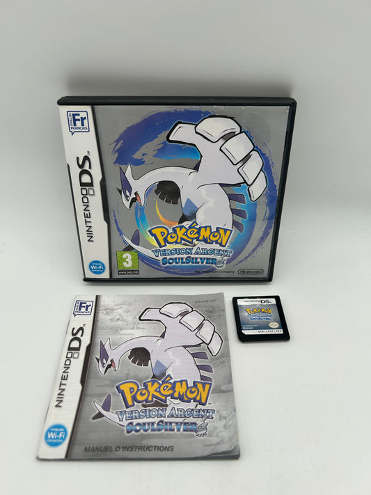 PiXEL-RETRO.COM : NINTENDO DS (DS) COMPLETE CIB BOX MANUAL GAME PAL POKEMON SOULSILVER VERSION