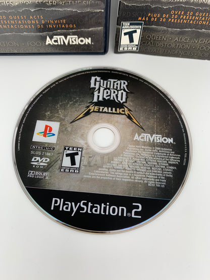 SONY PLAYSTATiON 2 [PS2] | GUiTAR HERO METALLiCA