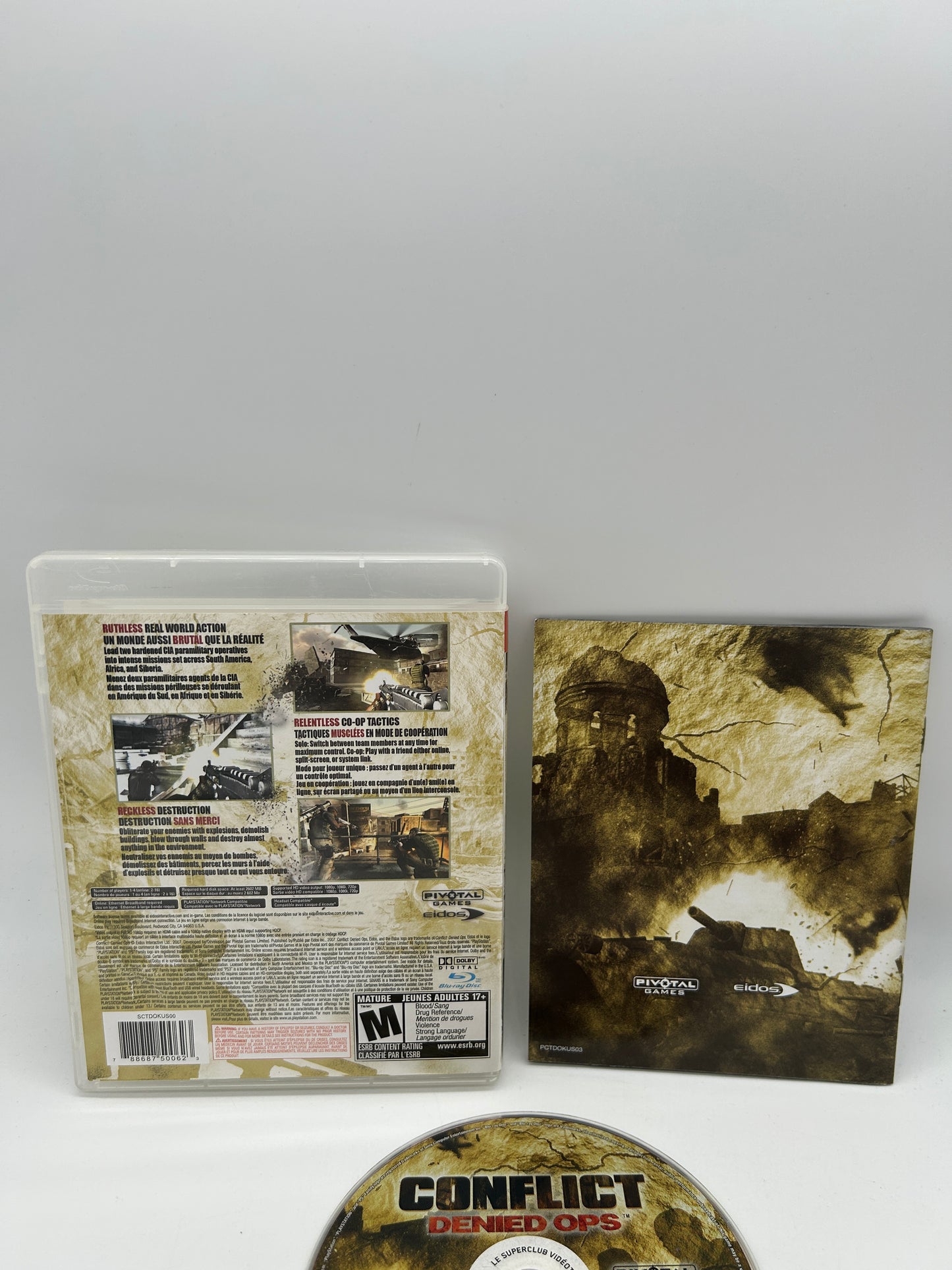 SONY PLAYSTATiON 3 [PS3] | CONFLiCT DENiED OPS