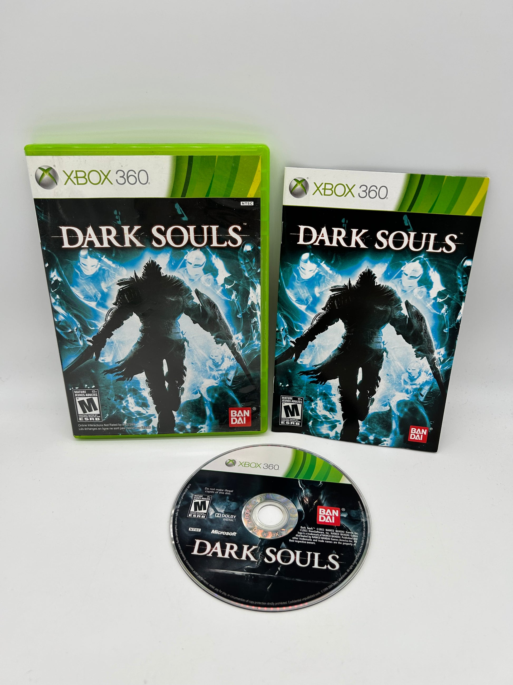 PiXEL-RETRO.COM : MICROSOFT XBOX 360 COMPLETE CIB BOX MANUAL GAME NTSC DARK SOULS