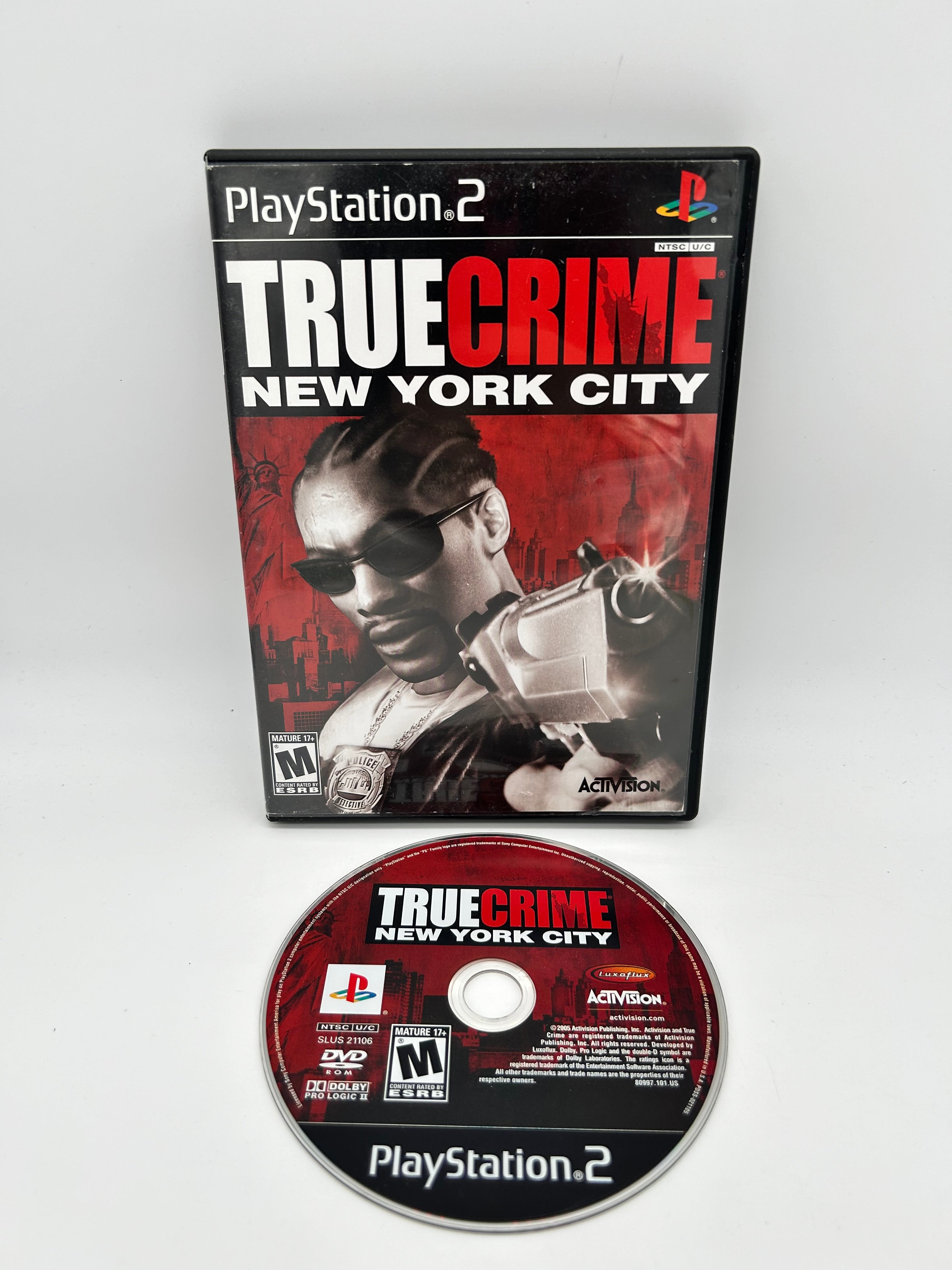 True Crime New York City For PlayStation shops 2 - Sony PS2 Factory Sealed, Brand New