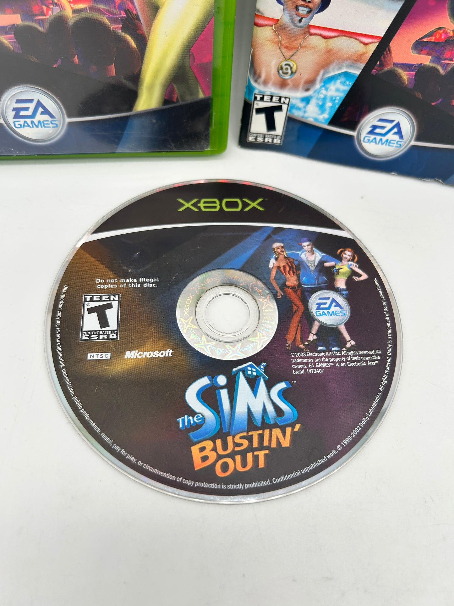MiCROSOFT XBOX ORiGiNAL | THE SiMS BUSTiN' OUT