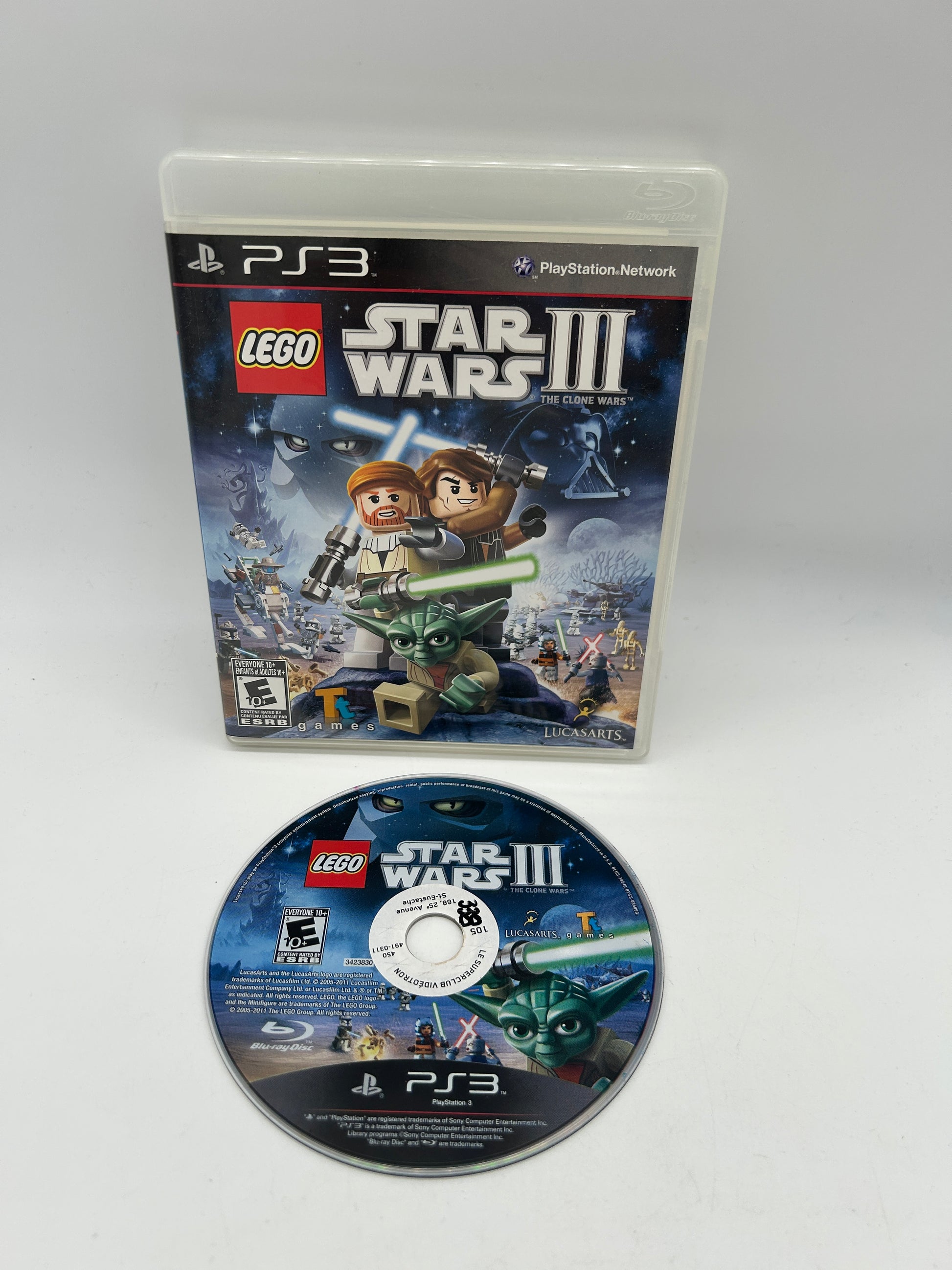 PiXEL-RETRO.COM : SONY PLAYSTATION 3 (PS3) COMPLET CIB BOX MANUAL GAME NTSC LEGO STAR WARS III THE CLONE