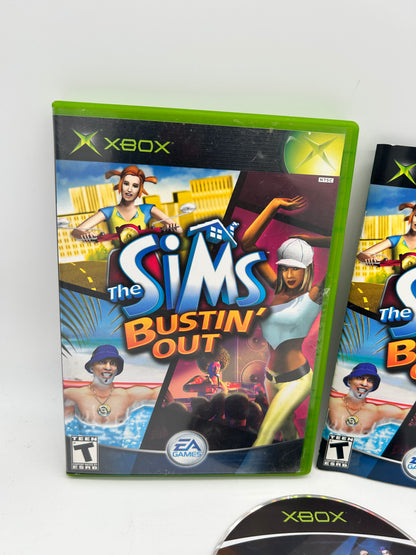 MiCROSOFT XBOX ORiGiNAL | THE SiMS BUSTiN' OUT