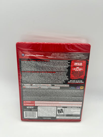 SONY PLAYSTATiON 3 [PS3] | RED DEAD REDEMPTiON | GREATEST HiTS GAME OF THE YEAR EDiTiON