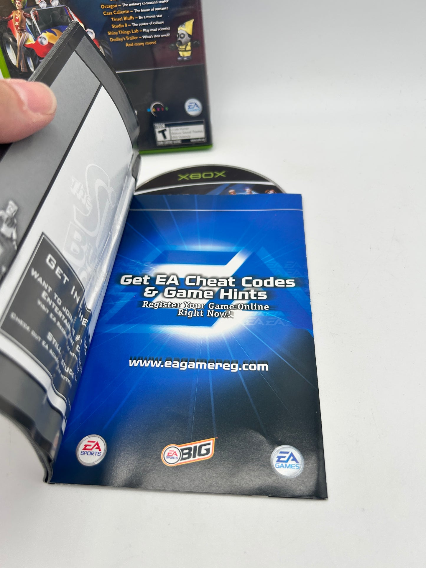 MiCROSOFT XBOX ORiGiNAL | THE SiMS BUSTiN' OUT