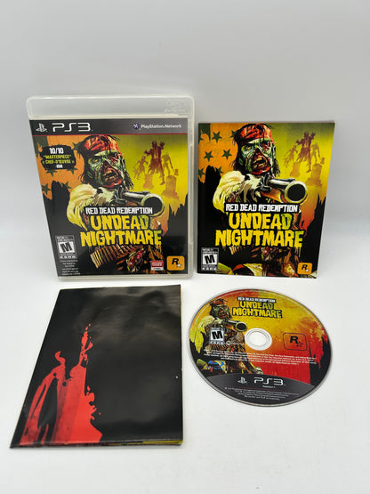 PiXEL-RETRO.COM : SONY PLAYSTATION 3 (PS3) COMPLETE IN BOX CIB MANUAL GAME NTSC RED DEAD REDEMPTION UNDEAD NIGHTMARE