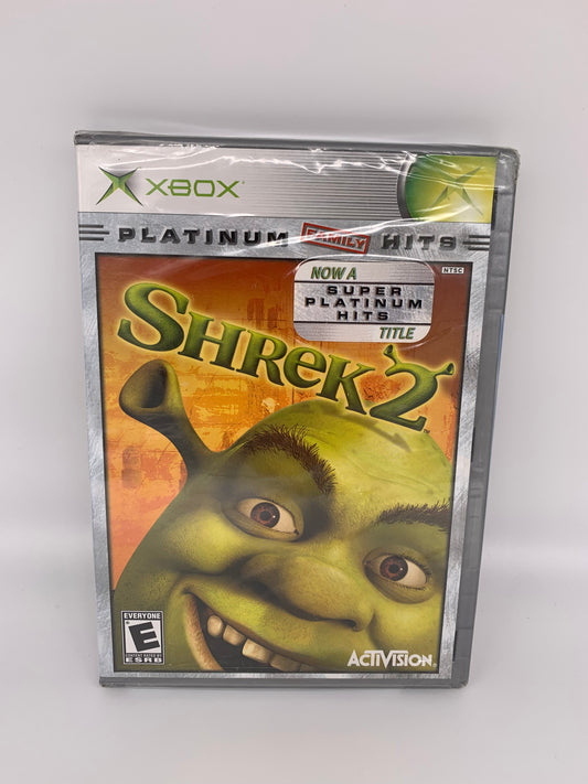 PiXEL-RETRO.COM : MICROSOFT XBOX COMPLETE CIB BOX MANUAL GAME NTSC NEW SEALED SHREK 2