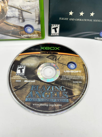 MiCROSOFT XBOX ORiGiNAL | BLAZiNG ANGELS SQUADRONS OF WWII