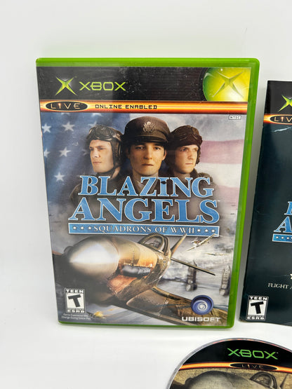 MiCROSOFT XBOX ORiGiNAL | BLAZiNG ANGELS SQUADRONS OF WWII