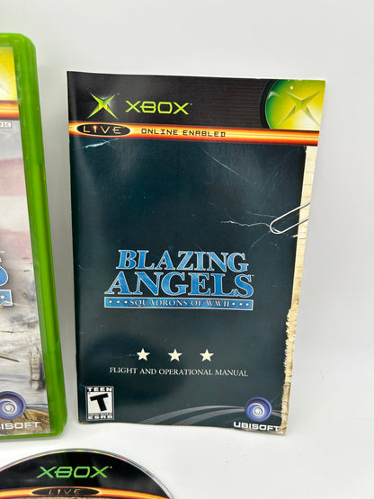 MiCROSOFT XBOX ORiGiNAL | BLAZiNG ANGELS SQUADRONS OF WWII