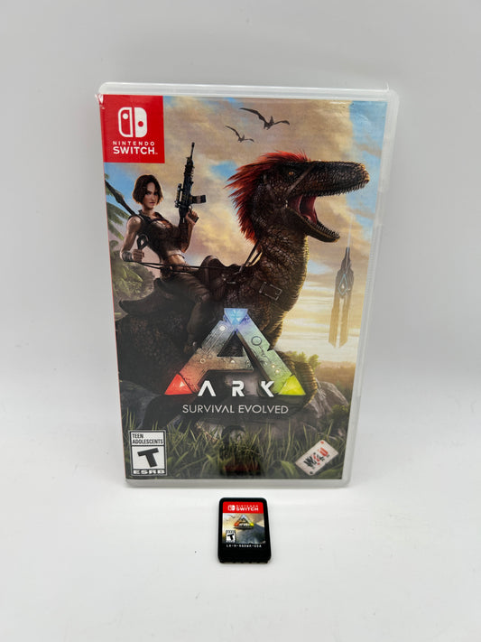 PiXEL-RETRO.COM : NINTENDO SWITCH COMPLETE IN BOX COMPLETE MANUAL GAME NTSC ARK SURVIVAL EVOLVED