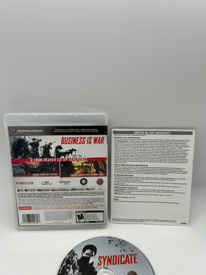 SONY PLAYSTATiON 3 [PS3] | SYNDiCATE