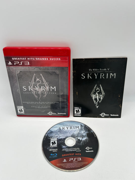 PiXEL-RETRO.COM : SONY PLAYSTATION 3 (PS3) COMPLETE IN BOX CIB MANUAL GAME NTSC SKYRIM LEGENDARY EDITION